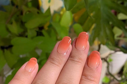 セミキュアジェルネイル(ハンド) ND-290 N Rose (good vibe collection)/ohora/ネイルシールの画像