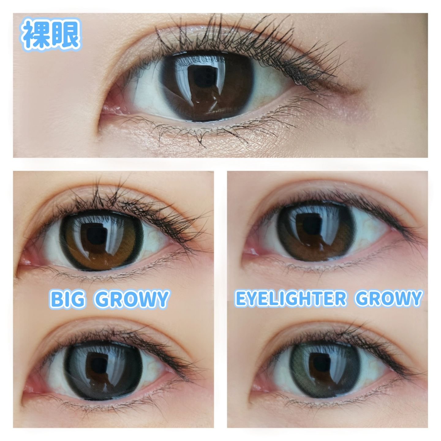 Eyelighter Glowy 1Month/OLENS/カラーコンタクトレンズを使ったクチコミ（2枚目）