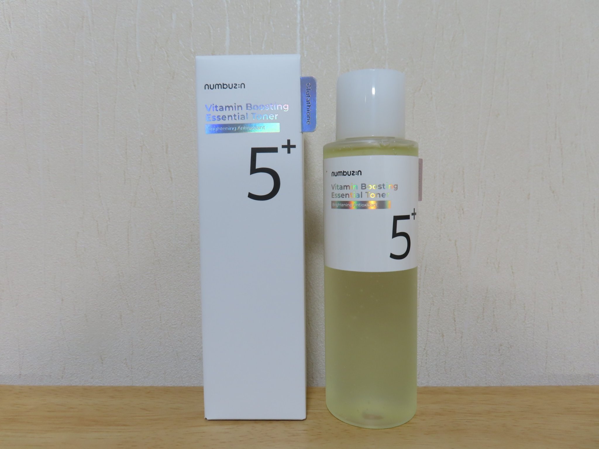 5番 白玉グルタチオンCエッセンシャルトナー/numbuzin/化粧水を使ったクチコミ（1枚目）