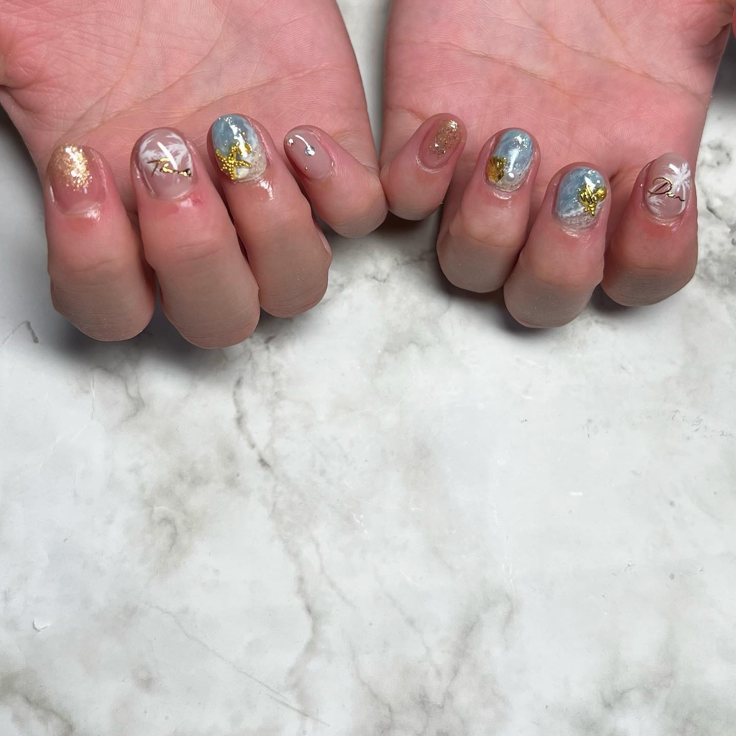 #夏ネイル,#ネイル,#ニュアンスネイル,#スカルプネイル,#ジェルネイル,#ママネイル,#ギャルネイル,#大人ネイル,#派手ネイル,#ネイル,#城陽ネイル,#京都ネイル,#大阪ネイル,#奈良ネイルのネイルデザイン