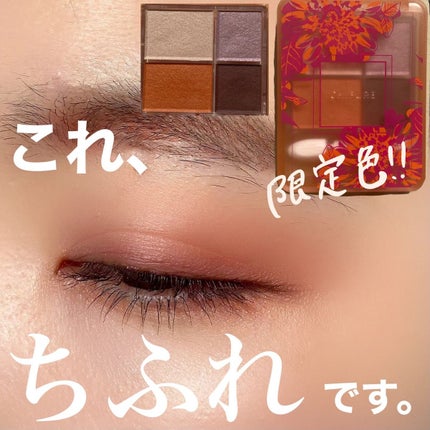 グラデーション アイシャドウ/ちふれ/アイシャドウパレットを使ったクチコミ(1枚目)