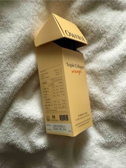 トリプルコラーゲン オレンジ/Ownist/美容サプリメントを使ったクチコミ(2枚目)