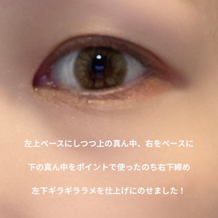 アイカラーパレット/heme/アイシャドウパレットを使ったクチコミ(3枚目)