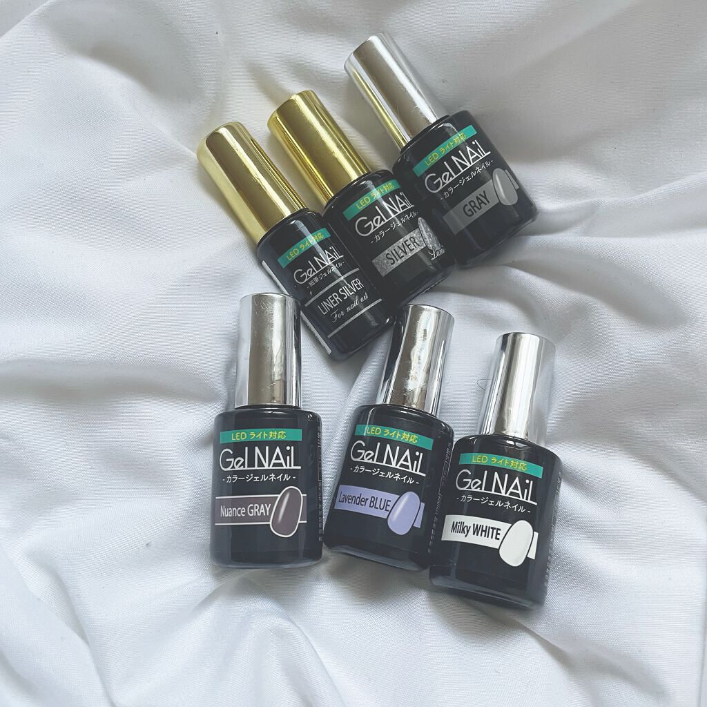 ジェルネイル（ライト対応）/セリア/ジェルネイルを使ったクチコミ（2枚目）