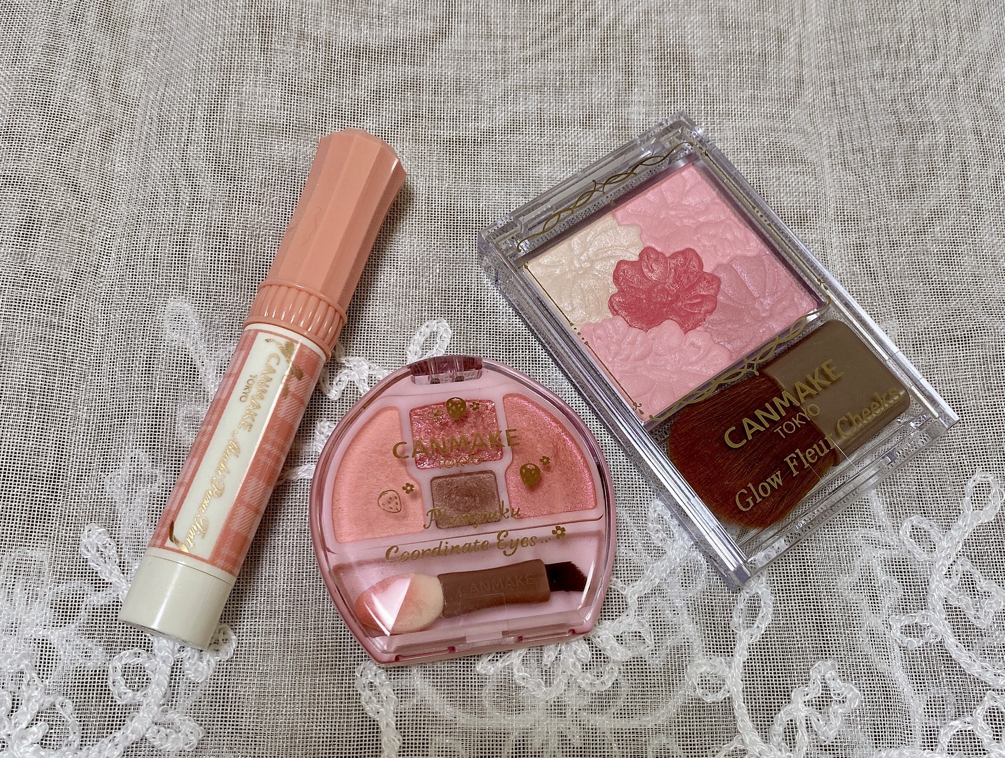 グロウフルールチークス/キャンメイク/パウダーチークを使ったクチコミ（3枚目）