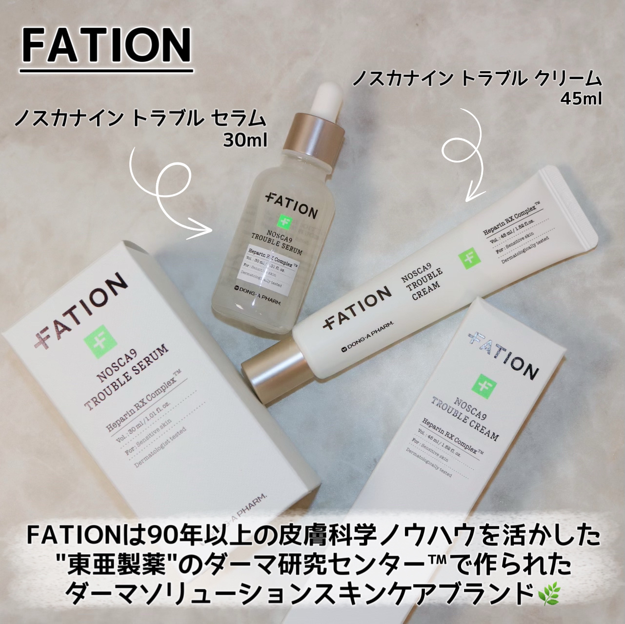 ノスカナイン トラブル セラム/FATION/美容液を使ったクチコミ（2枚目）