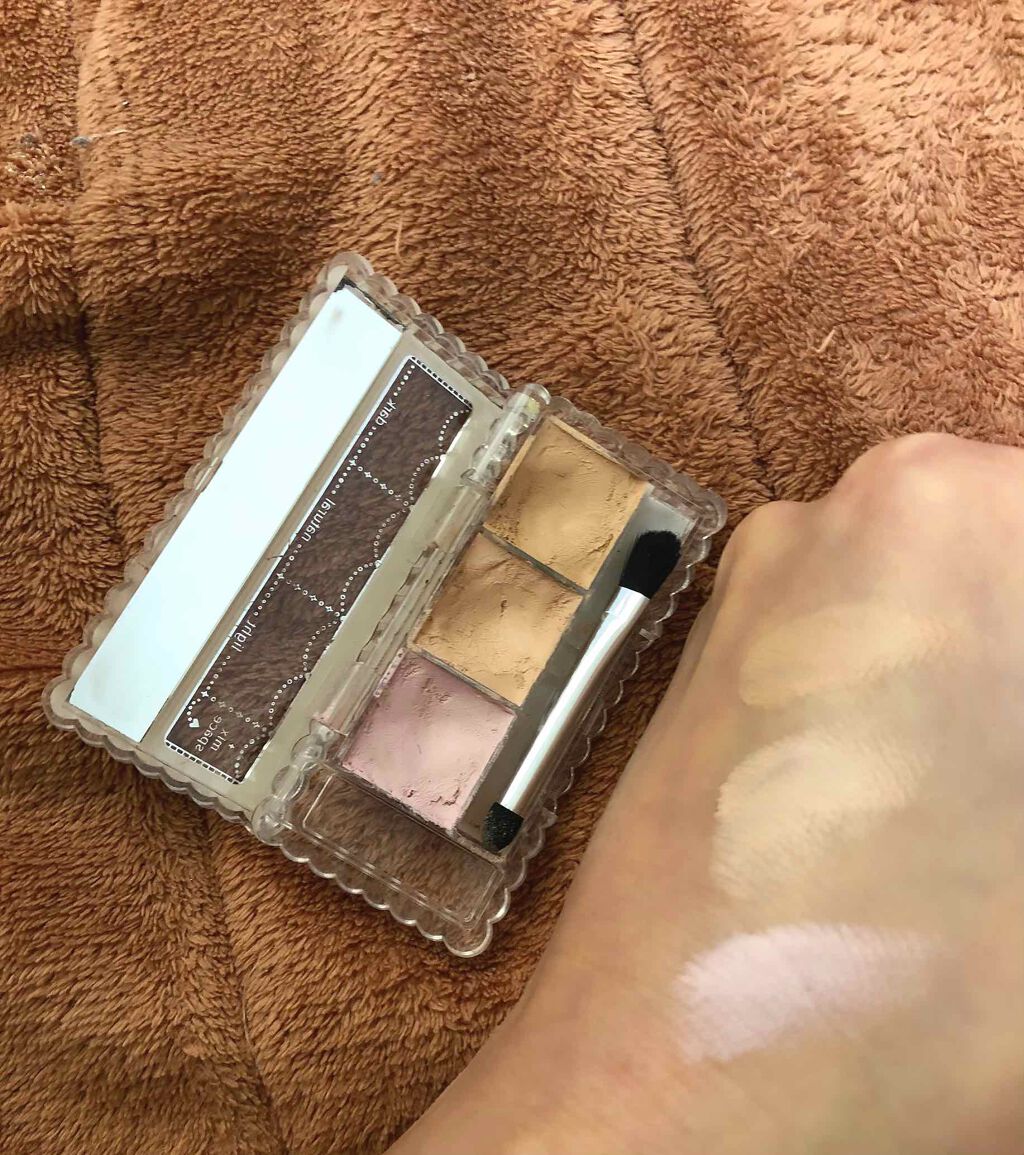 カラーミキシングコンシーラー/キャンメイク/パレットコンシーラーを使ったクチコミ(2枚目)