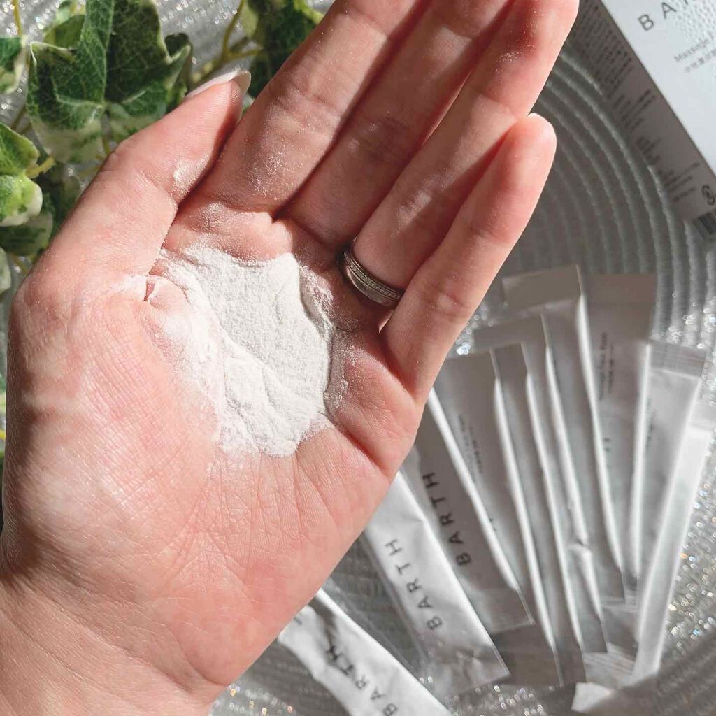 Massage Face Wash 中性重炭酸洗顔パウダー/BARTH/洗顔パウダーを使ったクチコミ(2枚目)