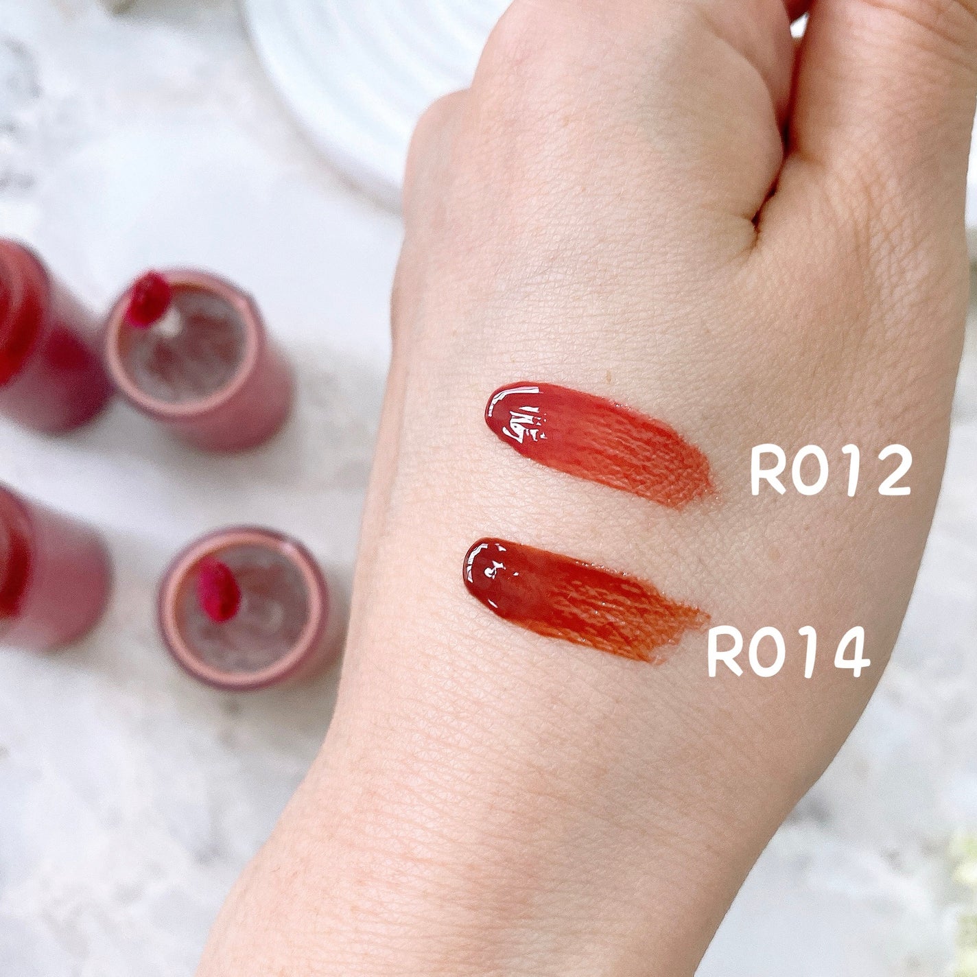 ロウグロウジェルティント/hince/リップティントを使ったクチコミ(3枚目)