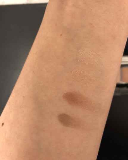 LB ニュアンスブラウンアイパレット/LB/アイシャドウパレットを使ったクチコミ(3枚目)