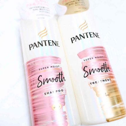 スーパー モイスト スムース シャンプー/トリートメント/パンテーン/シャンプー・コンディショナーを使ったクチコミ(1枚目)