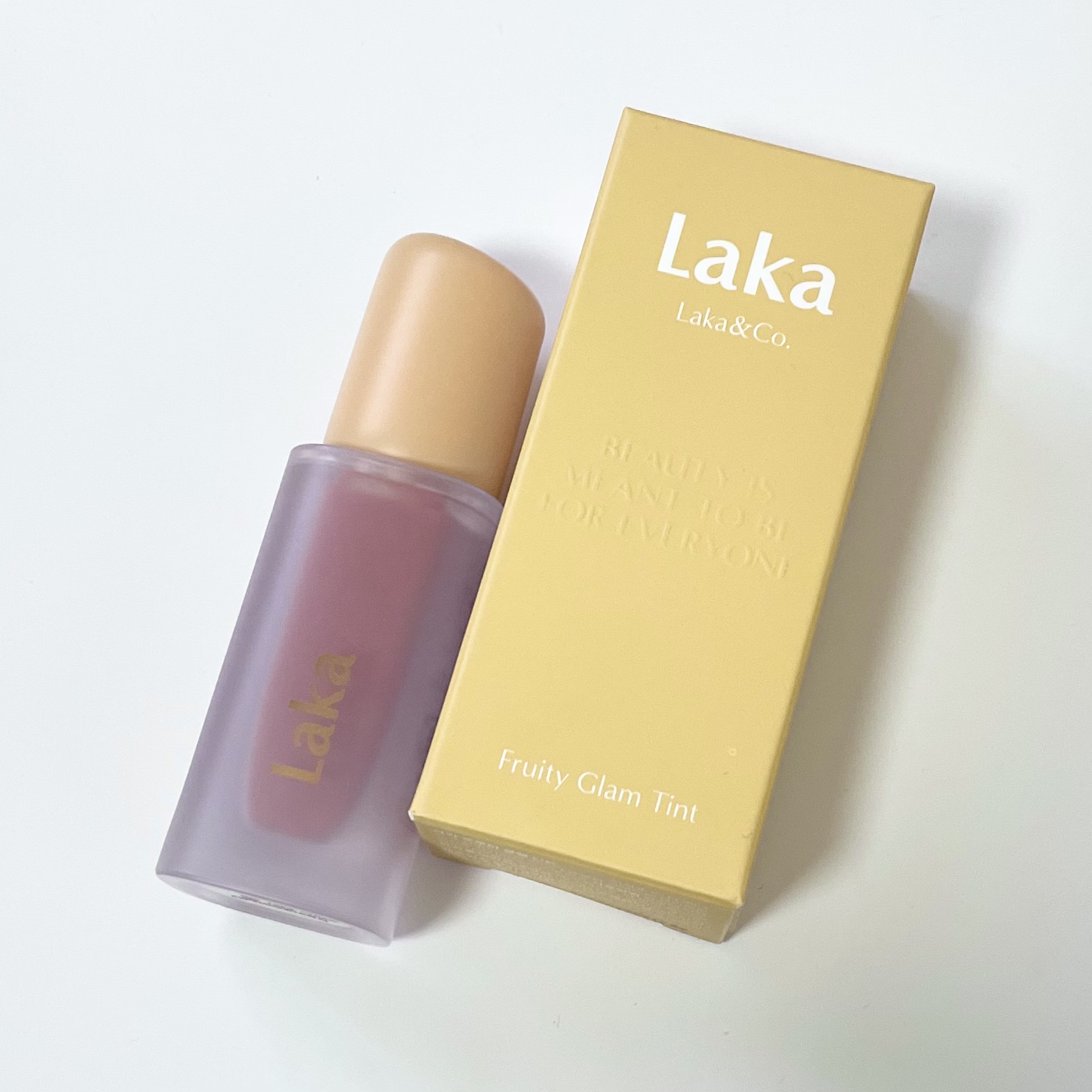 フルーティーグラムティント/Laka/リップティントを使ったクチコミ（2枚目）