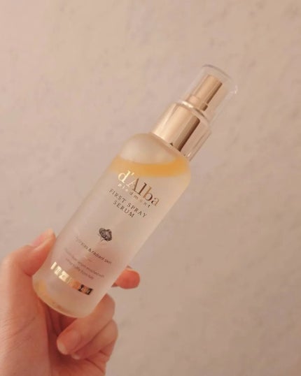 ダルバ ホワイトトリュフファーストスプレーセラム/ダルバ/ミスト状化粧水を使ったクチコミ(3枚目)
