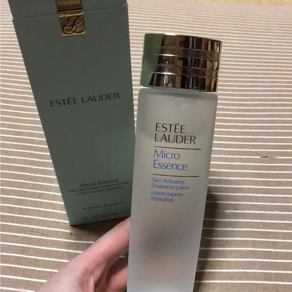 マイクロ エッセンス ローション/ESTEE LAUDER/化粧水を使ったクチコミ(1枚目)