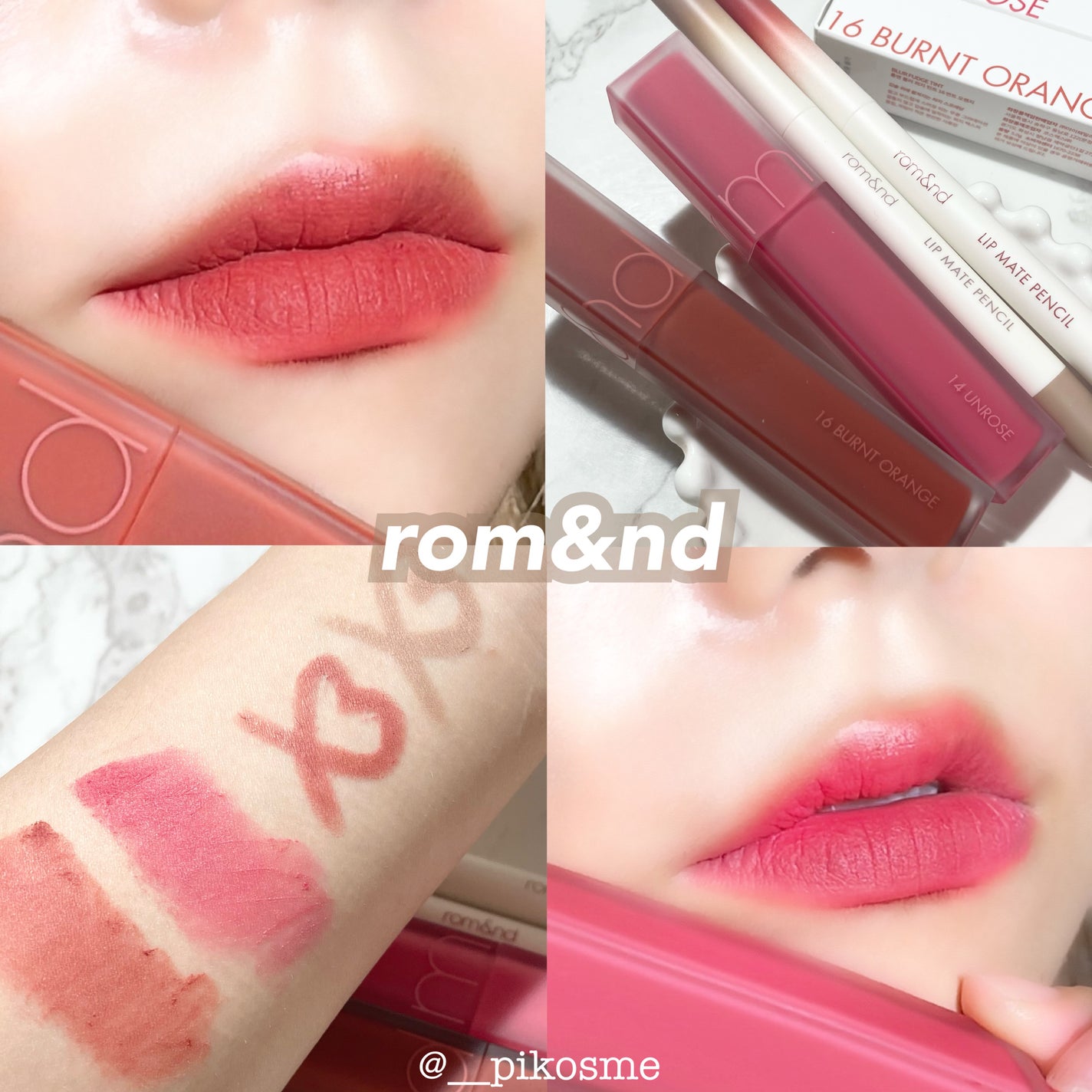 rom&nd ブラーファッジティント/rom&nd/リップティントを使ったクチコミ(1枚目)