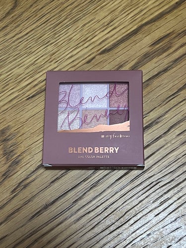 オーラクリエイション/BLEND BERRY/アイシャドウパレットを使ったクチコミ（2枚目）