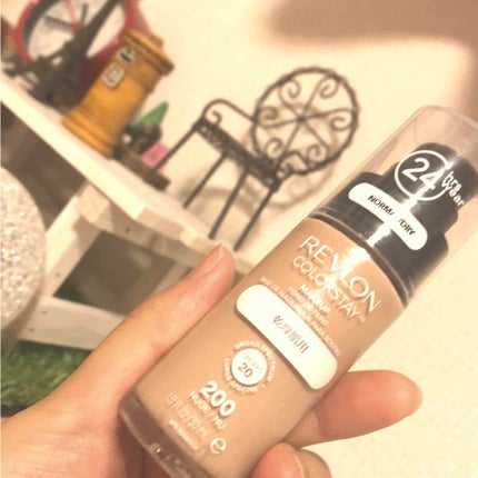 カラーステイ メイクアップ/REVLON/リキッドファンデーションを使ったクチコミ(1枚目)