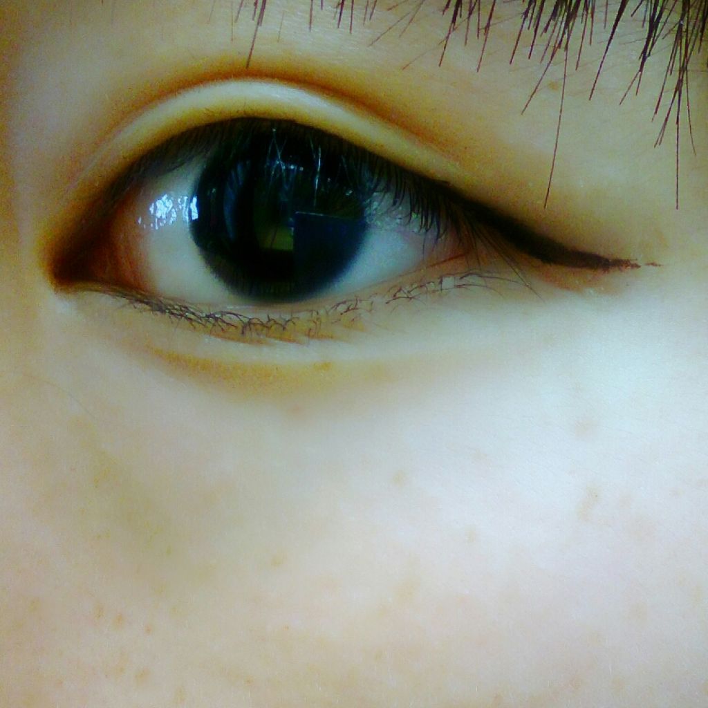 極細 アイライナーR/CEZANNE/リキッドアイライナーを使ったクチコミ(2枚目)