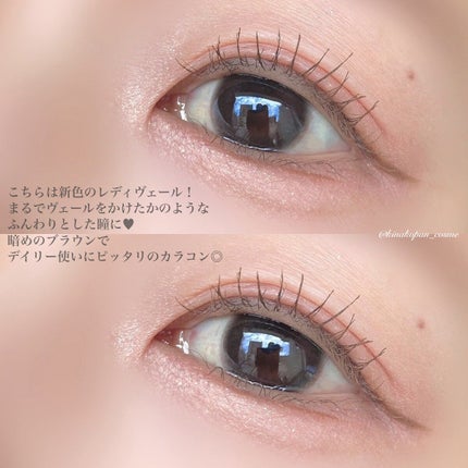 モテコンマンスリー/モテコン/1ヶ月(1MONTH)カラコンを使ったクチコミ(4枚目)