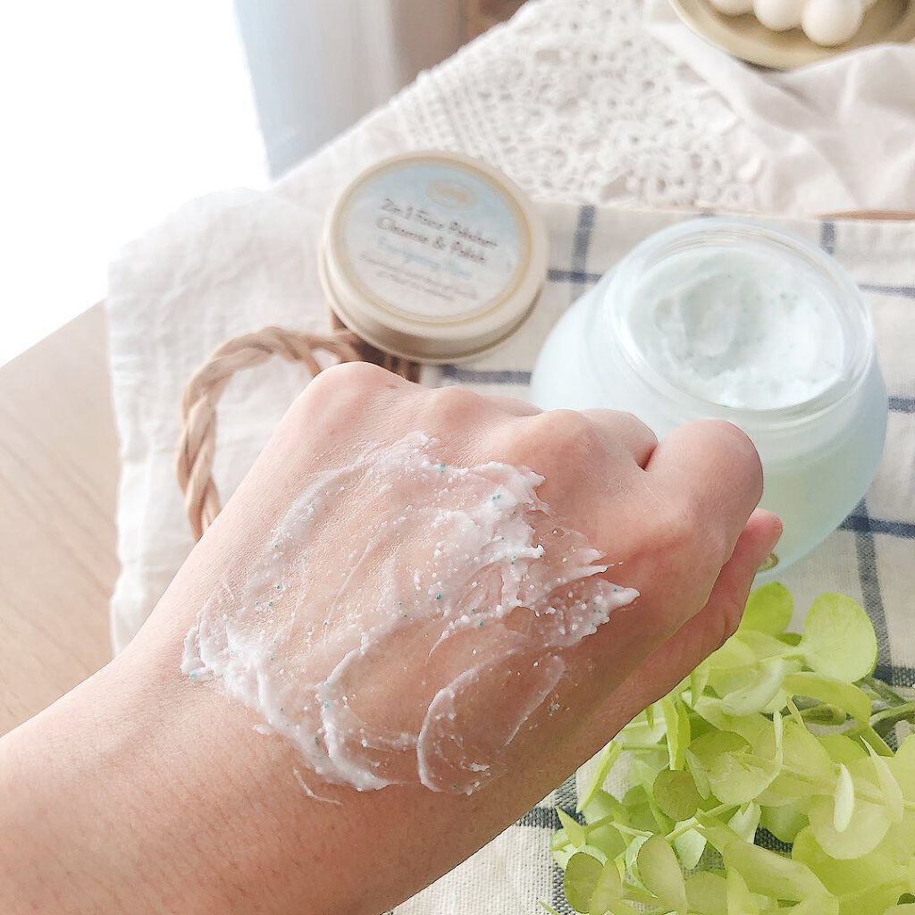 フェイスポリッシャー リフレッシング(ミント)/SABON/スクラブ・ゴマージュを使ったクチコミ(4枚目)