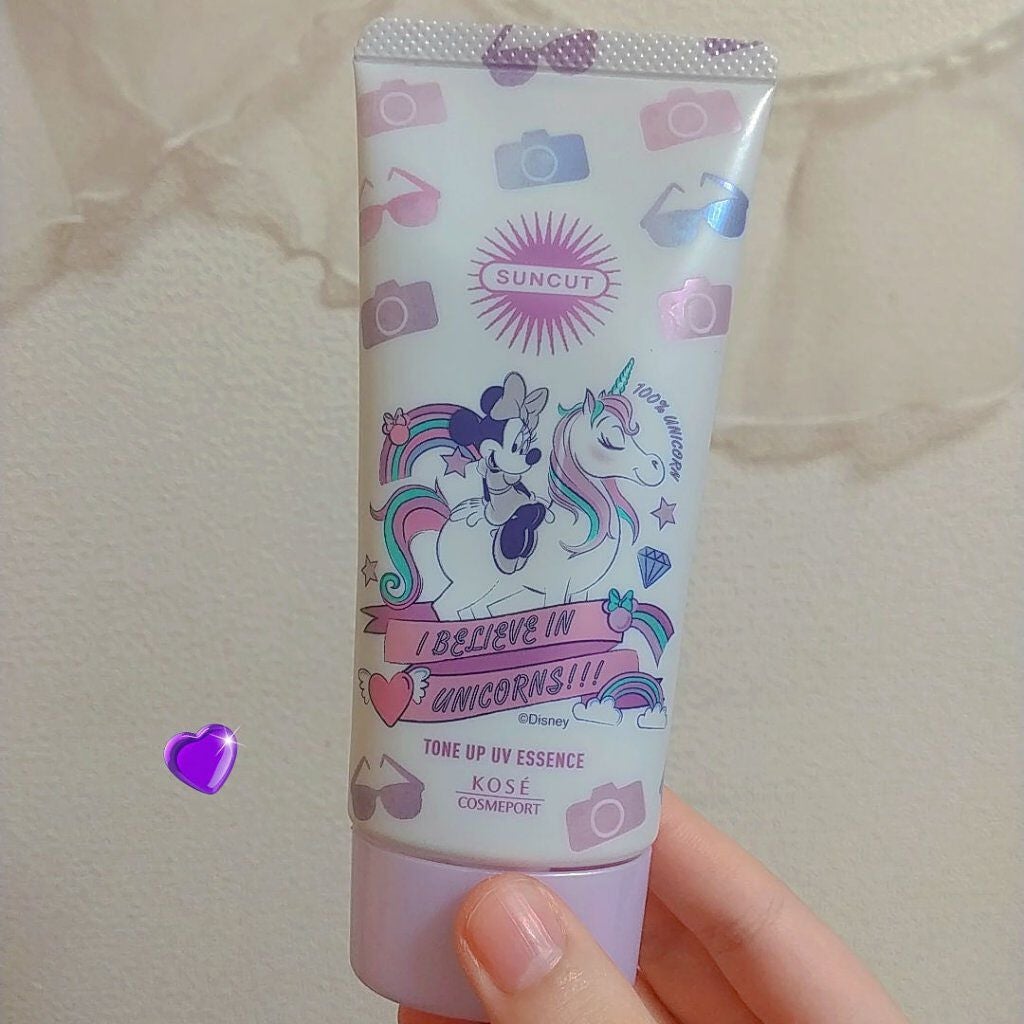 トーンアップUV エッセンス/サンカット®/日焼け止めローションを使ったクチコミ(1枚目)