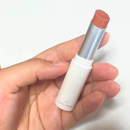 グラスティングメルティングバーム/rom&nd/リップバームを使ったクチコミ(4枚目)