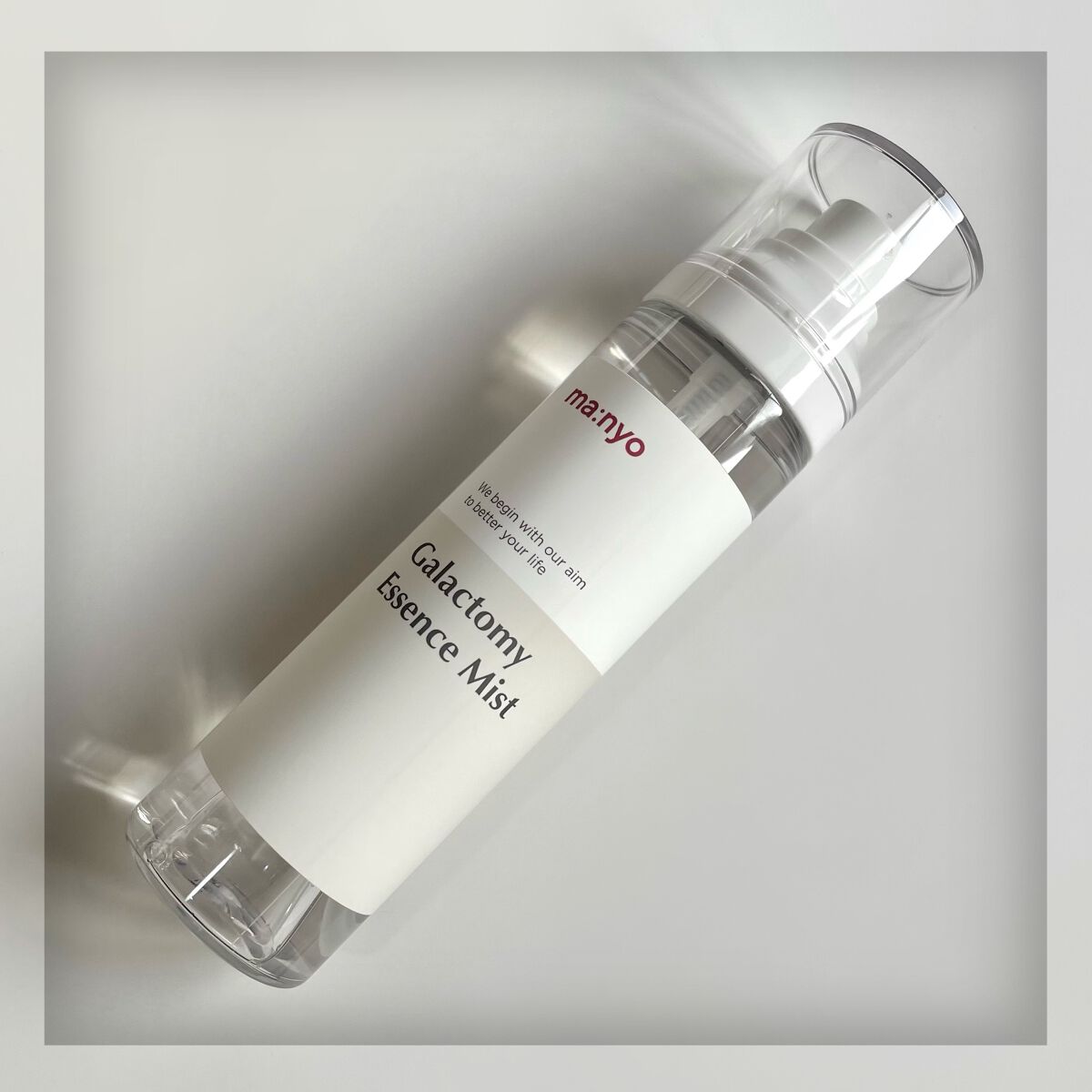 manyo ガラクトミー エッセンス ミストのクチコミ「𓍯Galactomy Essence MIST⌇魔女工場

水より肌との親和性が高い"ぶどう糖.....」（1枚目）