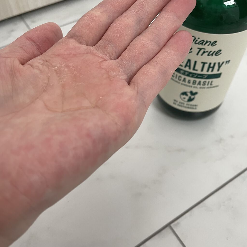 Diane Be True（ダイアンビートゥルー）マイルドモイスチャー ボディソープ  本体400ml/ダイアンビートゥルー/ボディソープを使ったクチコミ（3枚目）