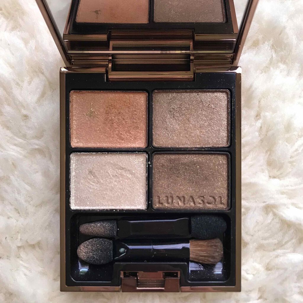 スキンモデリングアイズ/LUNASOL/アイシャドウパレットを使ったクチコミ(2枚目)