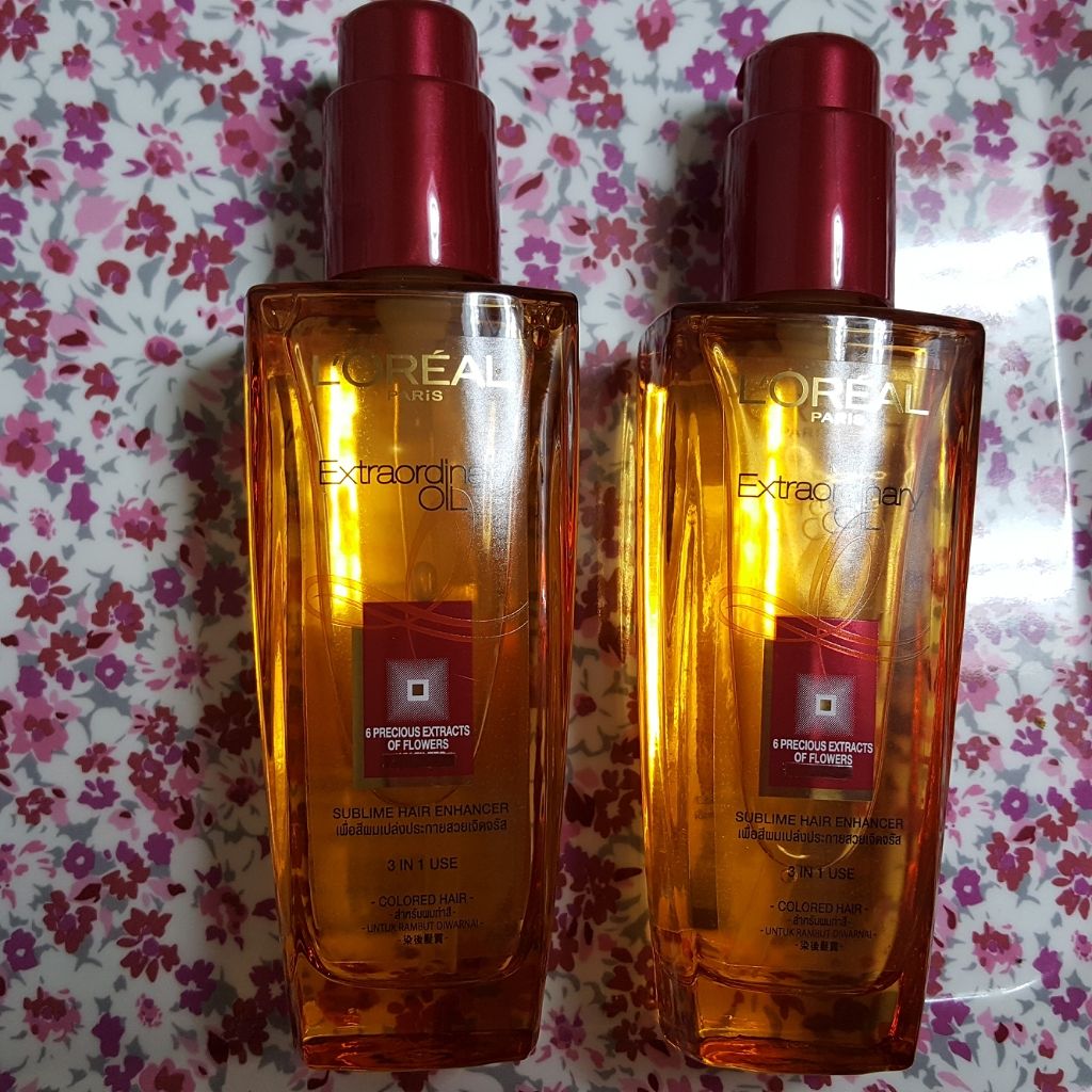 ちはる on LIPS 「L'OREALのヘアオイルタオルドライした後に、つけて乾かすと..」(1枚目)