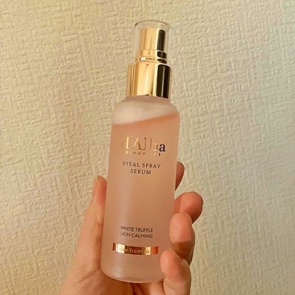 ダルバ ホワイトトリュフバイタルスプレーセラム/ダルバ/ミスト状化粧水を使ったクチコミ(10枚目)