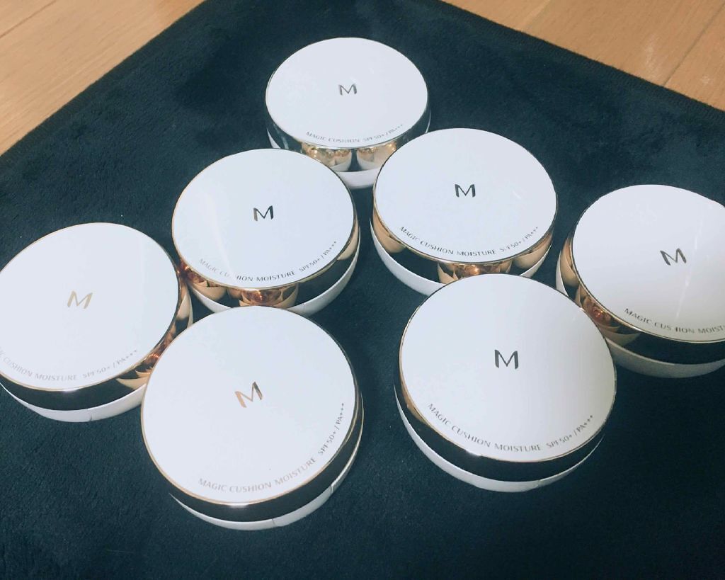 M クッション ファンデーション(モイスチャー)/MISSHA/クッションファンデーションを使ったクチコミ(1枚目)