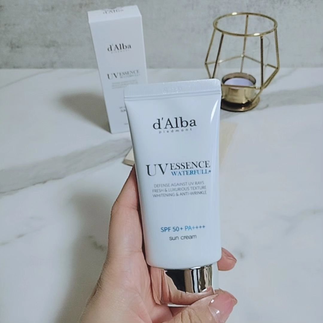 ダルバ ウォータフル エッセンス サンクリーム/ダルバ/日焼け止めクリームを使ったクチコミ（2枚目）