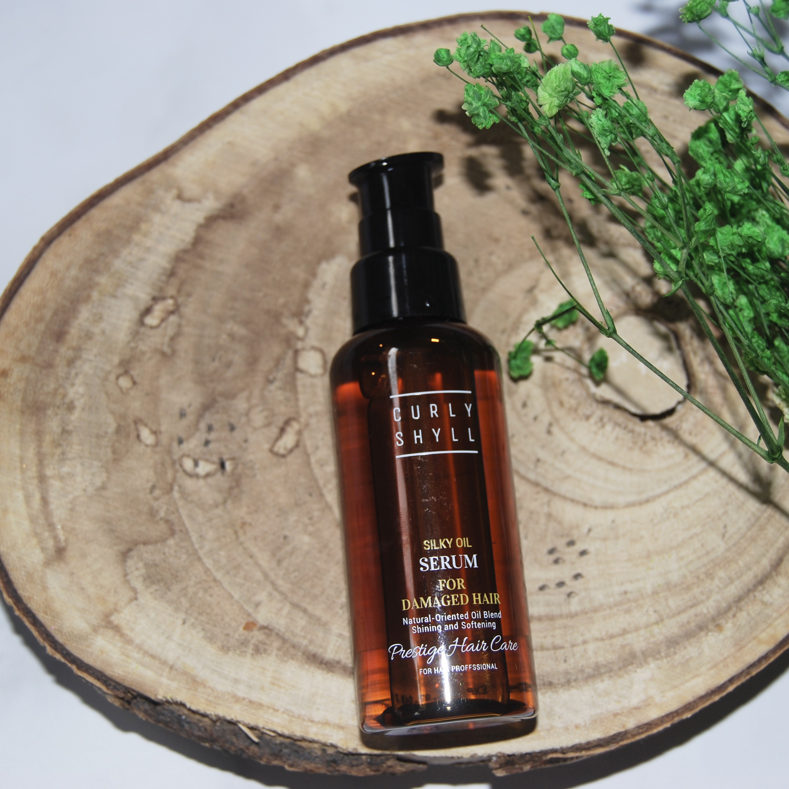 SILKY OIL SERUM/CULRY SHYLL/ヘアオイルを使ったクチコミ（2枚目）