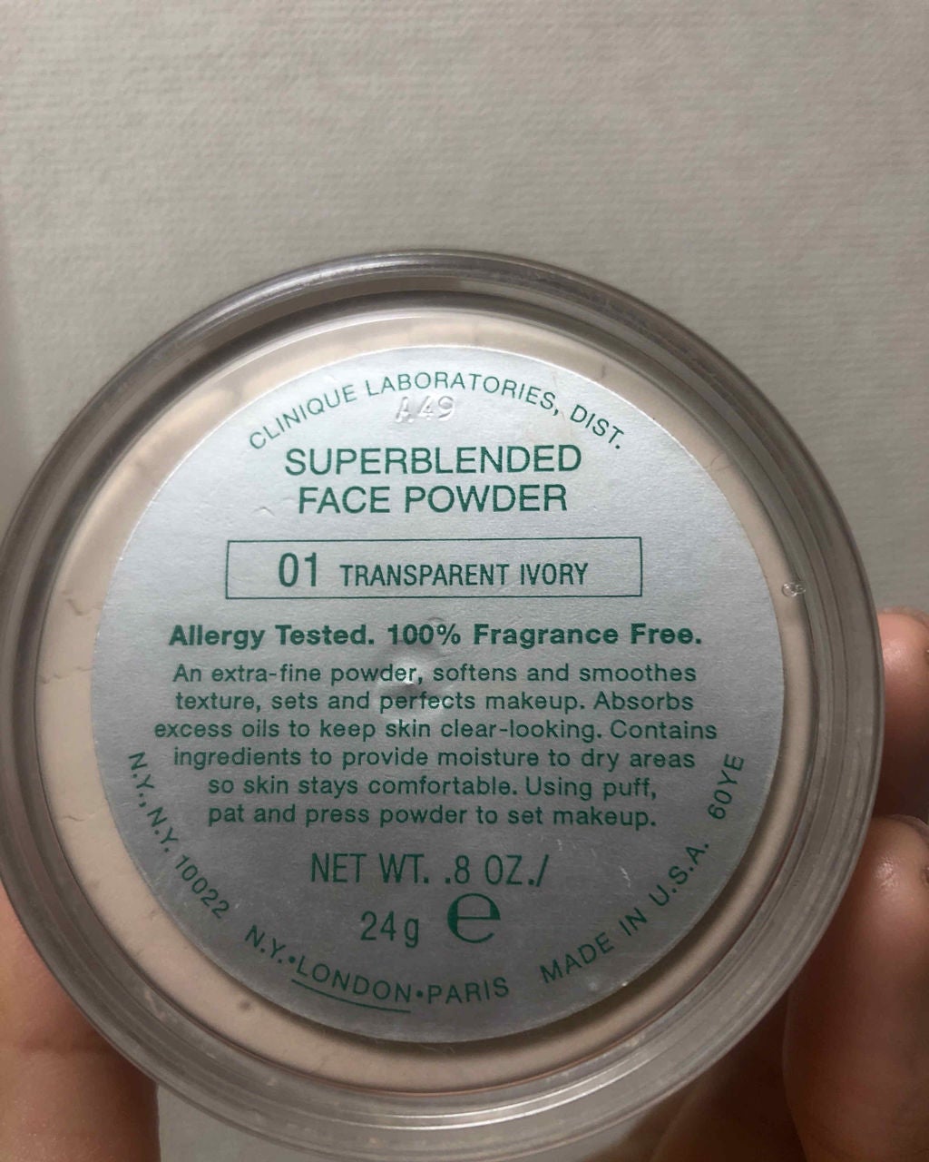 スーパーブレンデッド フェース パウダー/CLINIQUE/ルースパウダーを使ったクチコミ(2枚目)
