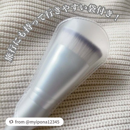 マルチファンデブラシ /ロージーローザ/メイクブラシを使ったクチコミ(2枚目)