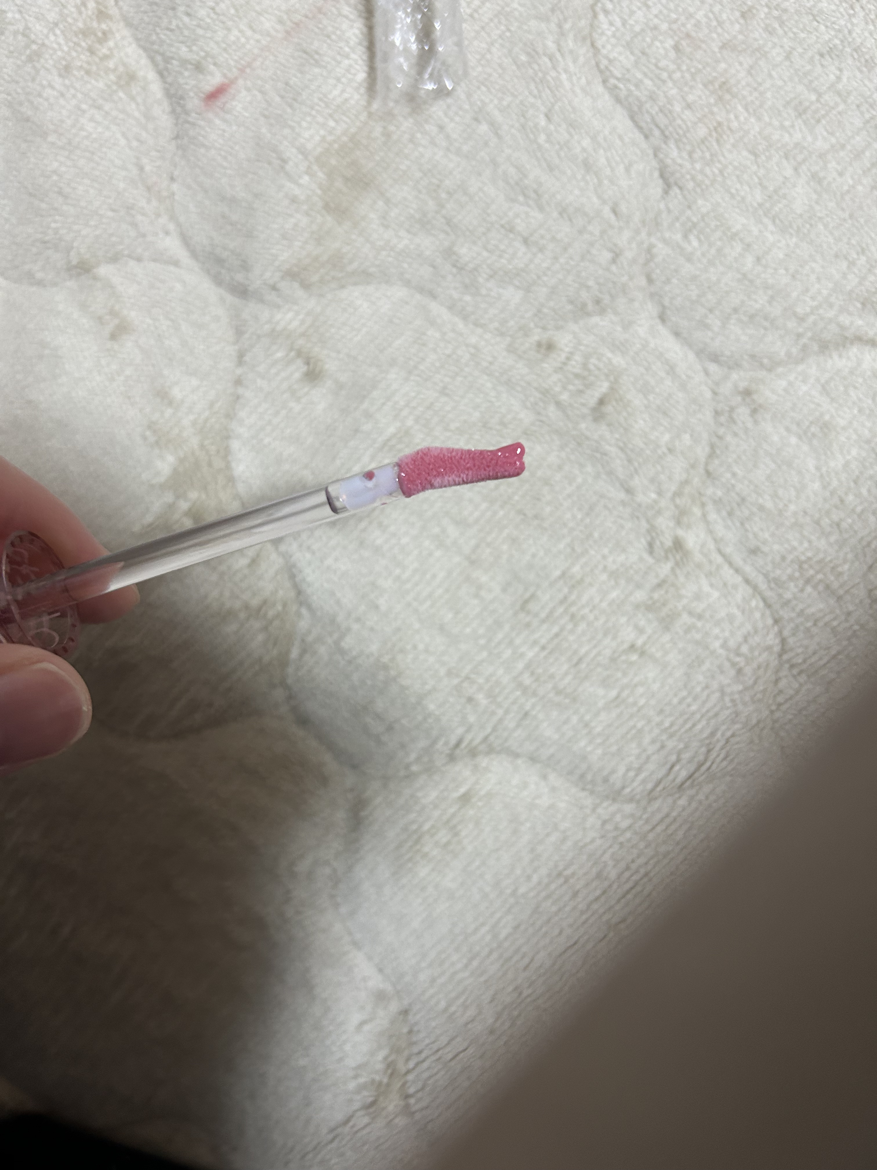 グラスティングカラーグロス/rom&nd/リップグロスを使ったクチコミ（3枚目）