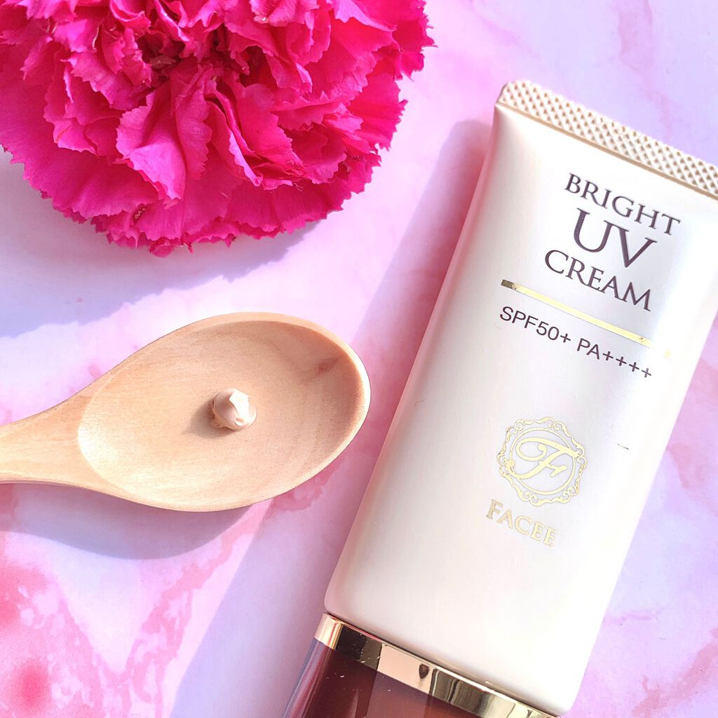 ブライトUVクリーム/Facee/日焼け止めクリームを使ったクチコミ（2枚目）