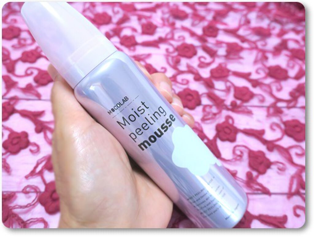 モイスト ピーリング ムース/MOCOLAB/ピーリングを使ったクチコミ（1枚目）