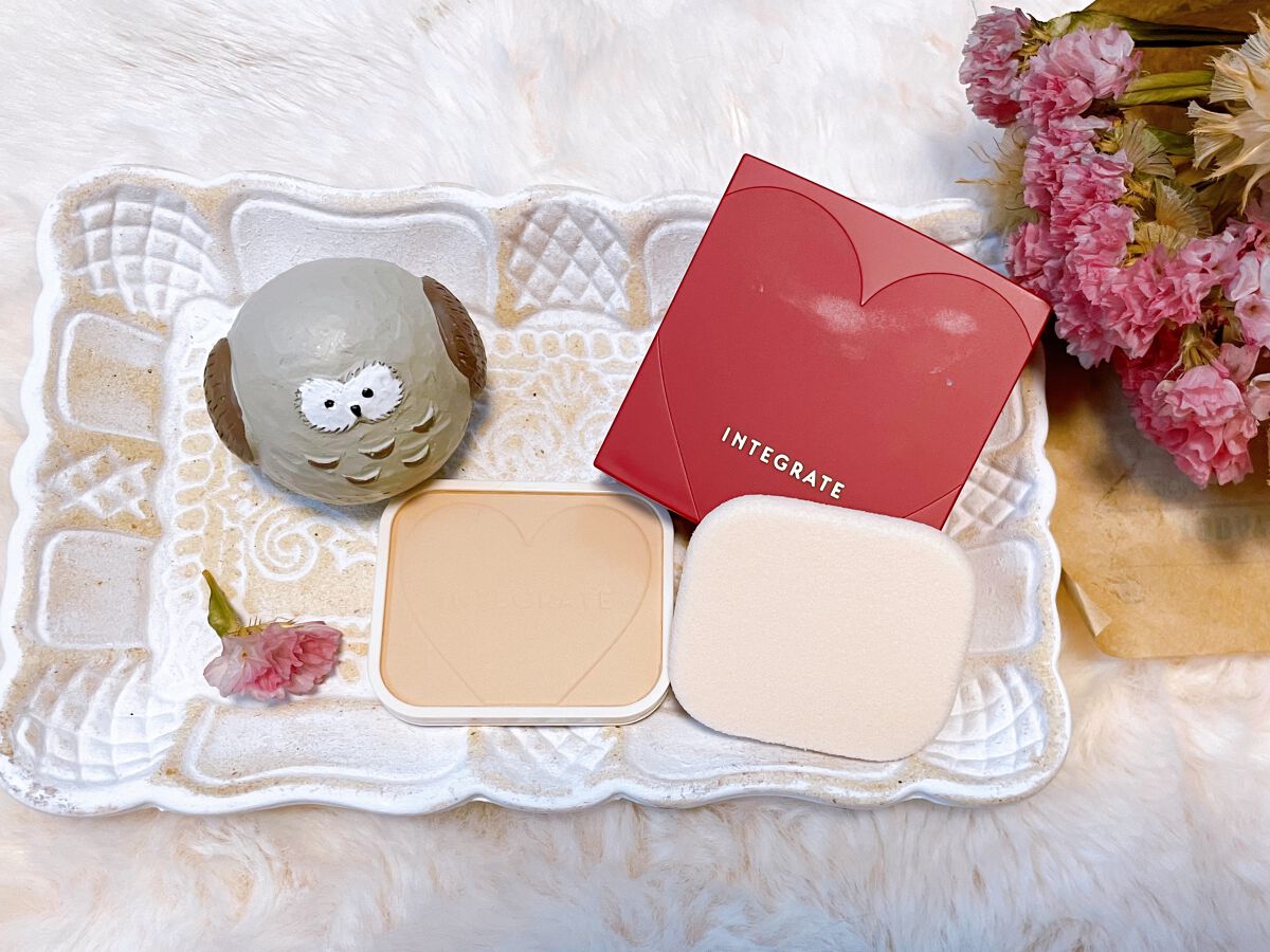 プロフィニッシュファンデーション/インテグレート/パウダーファンデーションを使ったクチコミ(1枚目)