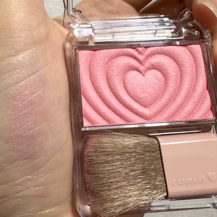 パウダーチークス/キャンメイク/パウダーチークを使ったクチコミ(4枚目)