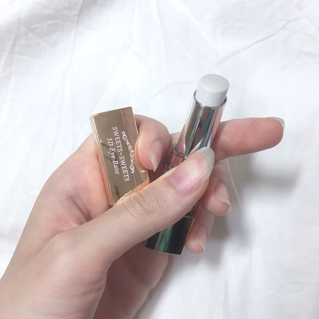 3Dアイベース/スウィーツ スウィーツ/アイシャドウベースを使ったクチコミ（2枚目）