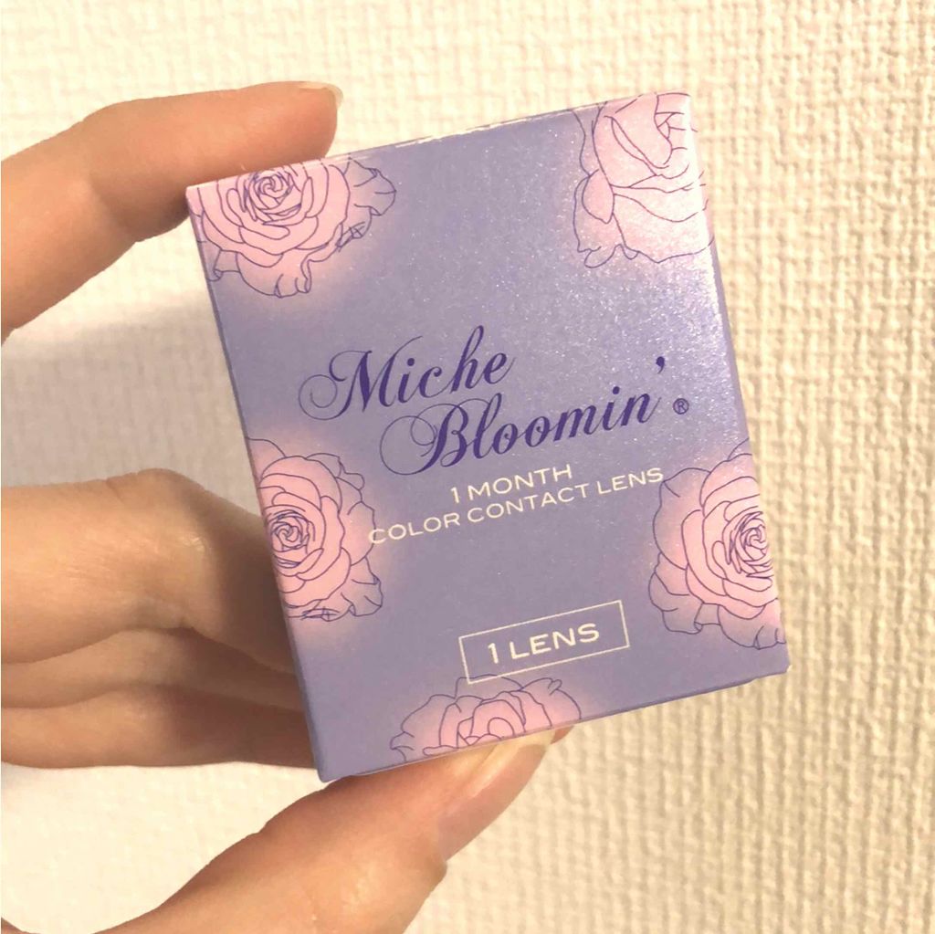 ミッシュ ブルーミン マンスリー (クォーターヴェール シリーズ/イノセント シリーズ)/ミッシュブルーミン/1ヶ月(1MONTH)カラコンを使ったクチコミ(1枚目)