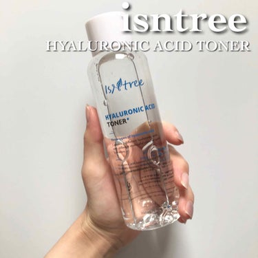 〻isntree(イズエンツリー)
HYALURONIC ACID TONER
¥2,000前後(販売サイトによる)

韓国のスキンケアブランドから出ている化粧水です。とろみ系のテクスチャーでモチっとし