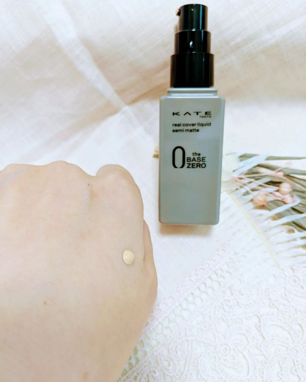 リアルカバーリキッド（セミマット）/KATE/リキッドファンデーションを使ったクチコミ（3枚目）