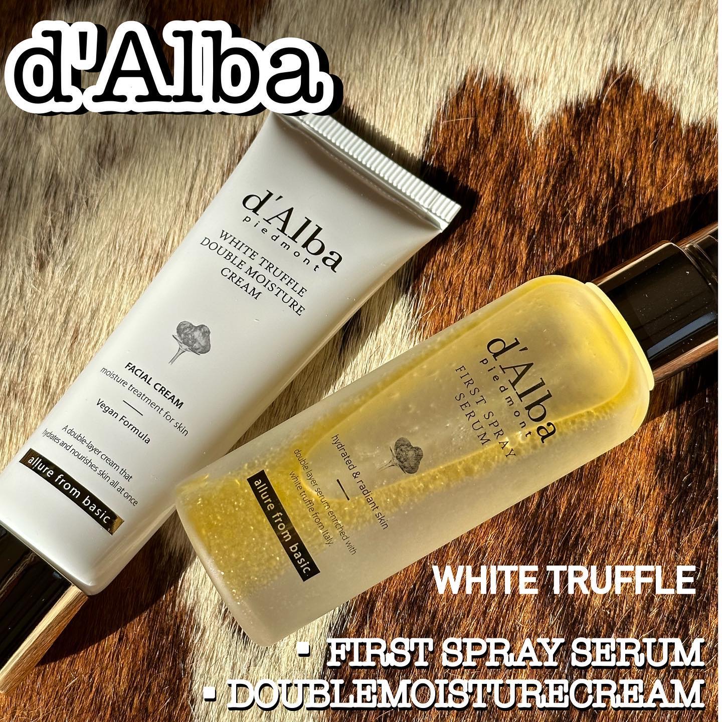 ダルバ ホワイトトリュフファーストスプレーセラム/ダルバ/ミスト状化粧水を使ったクチコミ（1枚目）