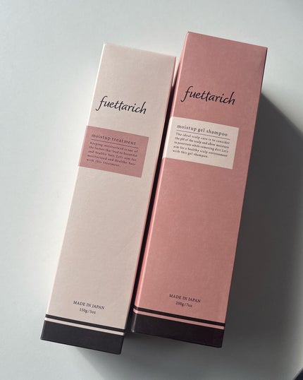 モイストアップ ジェル シャンプー/トリートメント/fuettarich (フエッタリッチ)/サロンシャンプーを使ったクチコミ(1枚目)