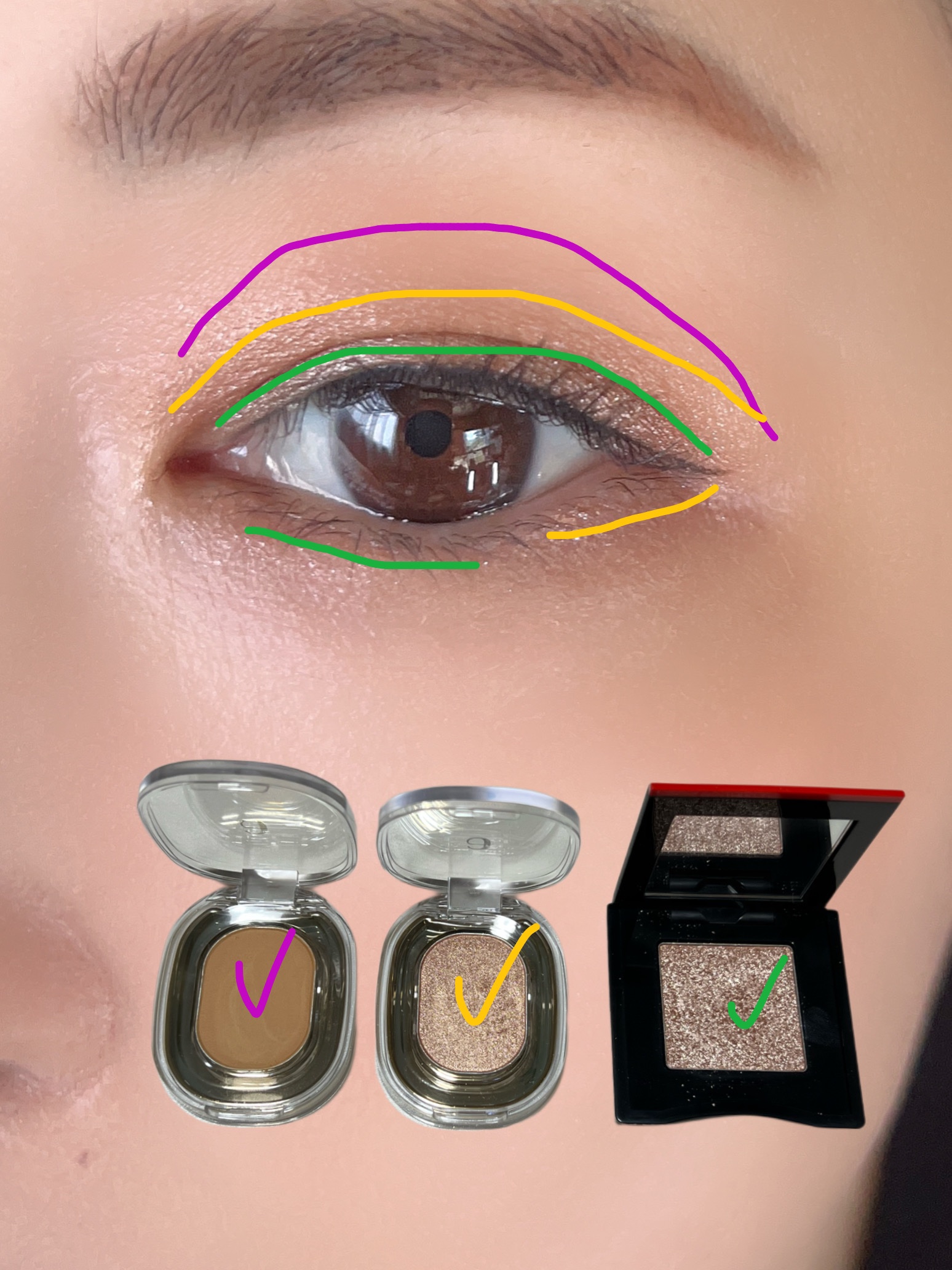 STEP BASIC EYESHADOW/Ameli/単色アイシャドウを使ったクチコミ（3枚目）