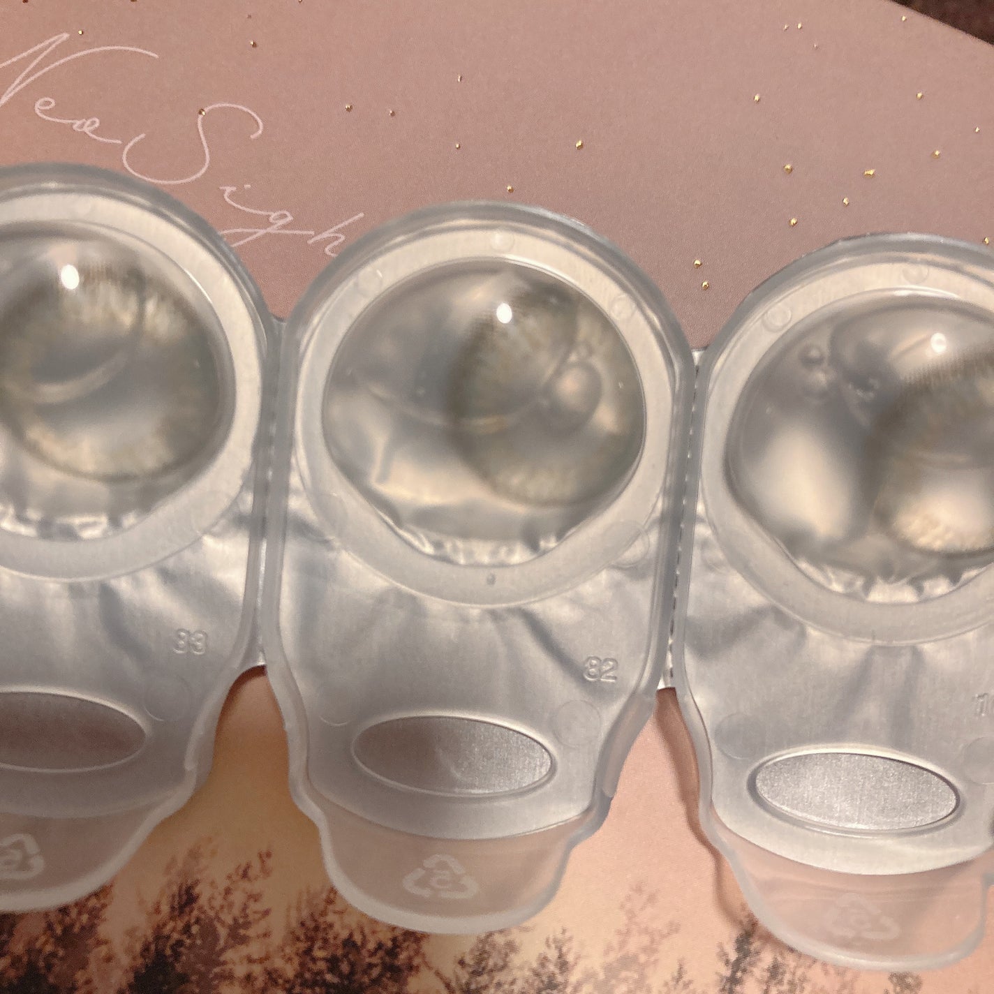 ネオサイトワンデー リングUV/Aire/ワンデー(1DAY)カラコンを使ったクチコミ(3枚目)