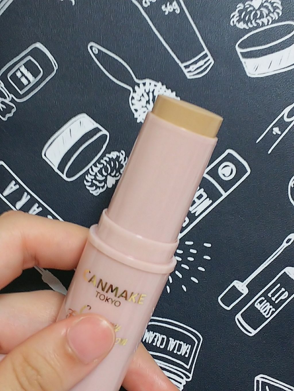 クリーミーファンデーションスティック/キャンメイク/その他ファンデーションを使ったクチコミ（2枚目）
